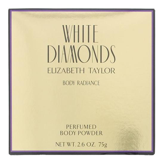 Elizabeth Taylor White Diamonds Perfumed Body Powder Body Radiance 75G