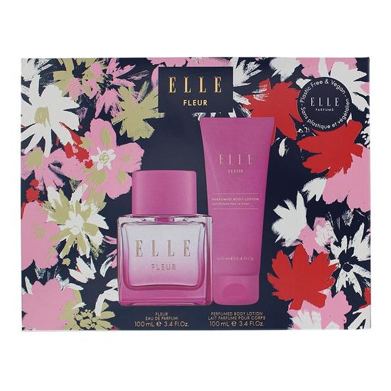 Elle Fleur Eau De Parfum Gift Set 30ml Eau De Parfum + 100ml Body Lotion