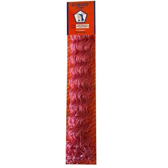 Elysee Star Deep Braid Synthetic Light Pink 25 inch