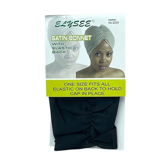 Elysee Star Satin Bonnet With Elastic Back 2033
