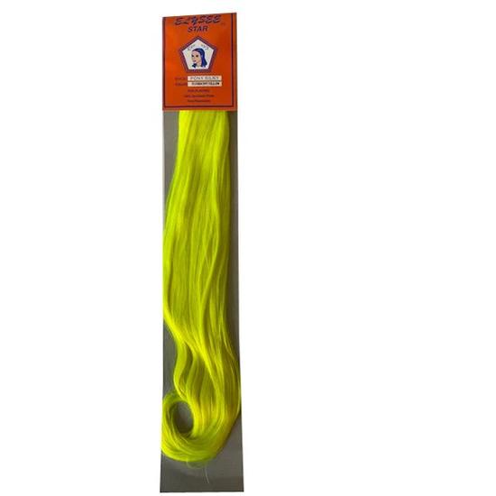 Elysee Star Silky Syn Ponytail Fluorscent Yellow