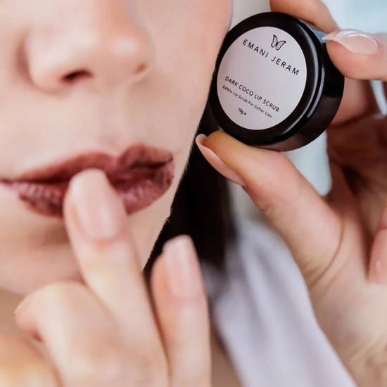 Emani Jeram Cocoa Lip Scrub