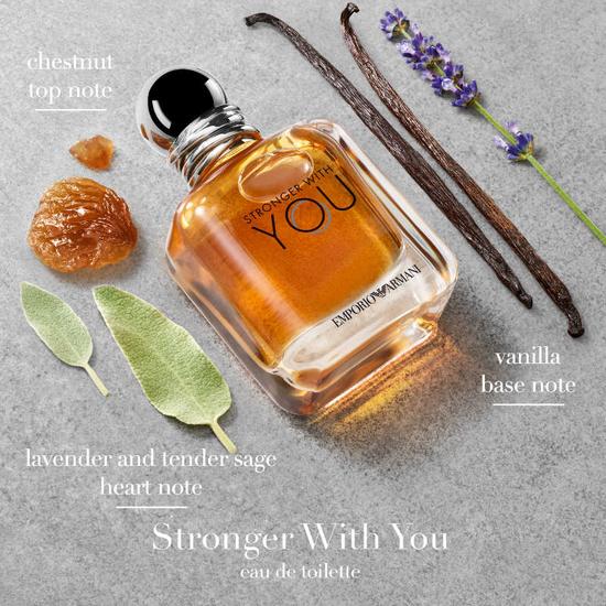 Emporio Armani Stronger With You Eau De Toilette Gift Set 50ml