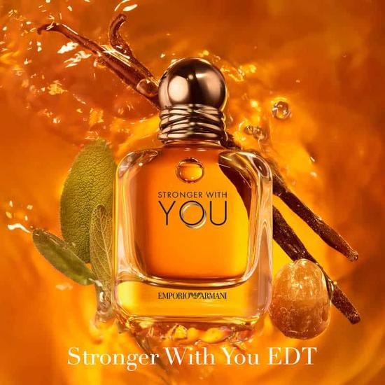 Emporio Armani Stronger With You Eau De Toilette Gift Set 50ml