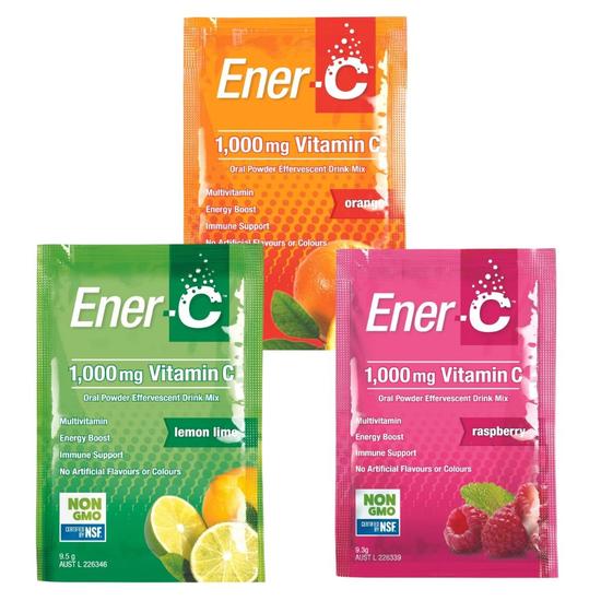 Ener-Life Ener-C Multivitamin Drink Variety Pack Sachets 30 Sachets