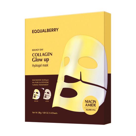 Eqqualberry Collagen Glow Up Hydrogel Mask Singles