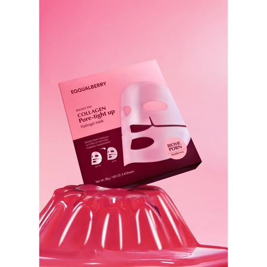 Eqqualberry Collagen Pore Tight Up Hydrogel Mask Singles