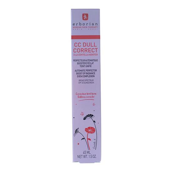 Erborian CC Dull Correct Spf 25 Boost Of Radiance Corrective Cream 45ml