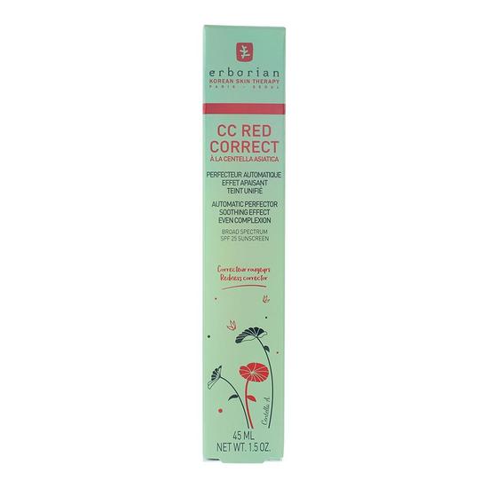Erborian CC Red Correct Spf 25 Corrective Cream 45ml