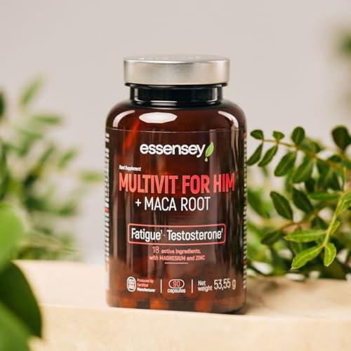 ESSENSEY MULTIVIT For HIM + MACA Root 90 Capsules