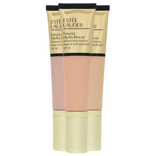 Estée Lauder Futurist Hydra Rescue Moisturising Makeup SPF 45 7n2 Rich Amber
