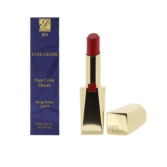 Estée Lauder Pure Colour Desire Rouge Excess Coral Red Lipstick 303 Shoutout