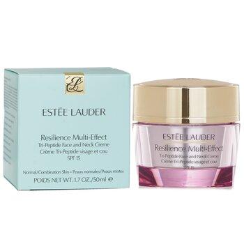 Estée Lauder Resilience Multi Effect Tri Peptide Face & Neck Creme SPF 15 for Normal/Combination Skin 50ml