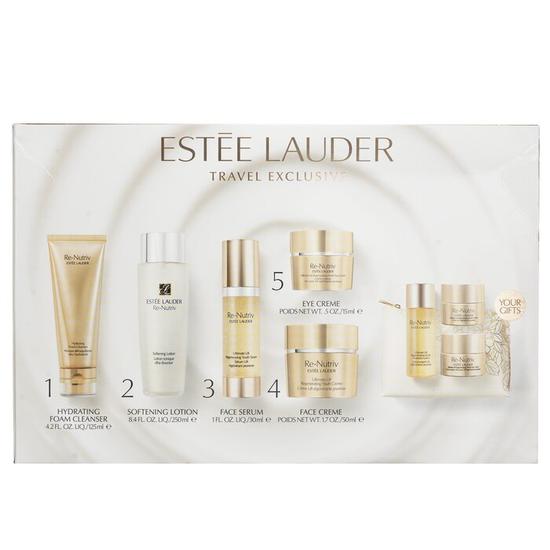 Estée Lauder The Secret Of Infinite Beauty Ultimate Lift Travel Collection 50ml Creme, 30ml Serum, 15ml Eye Cream & 250ml Softening Lotion