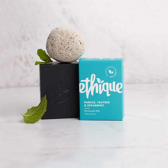 Ethique Pumice, Tea Tree & Spearmint Bodywash Bar 120g