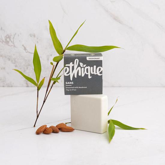 Ethique Sans Unscented Solid Deodorant 15g