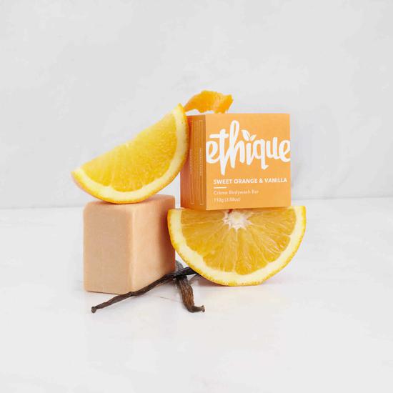 Ethique Sweet Orange & Vanilla Creme Bodywash Bar 110g