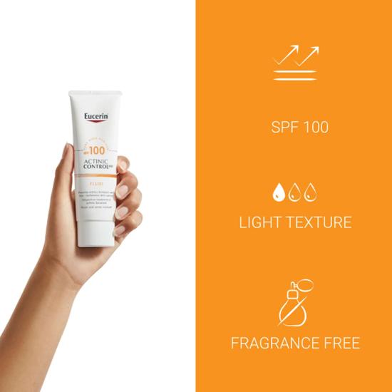 Eucerin Actinic Control MD Fluid SPF 100 80ml
