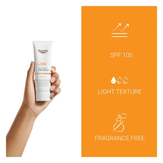 Eucerin Actinic Control MD Fluid SPF 100 80ml