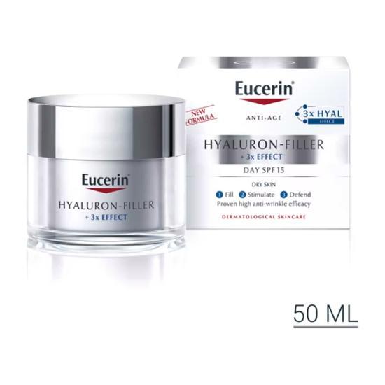 Eucerin Anti-Age Hyaluron Filler Day Cream Rich SPF 15 50ml