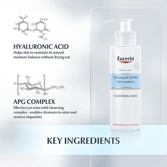 Eucerin DermatoCLEAN Hyaluron Cleansing Milk 200ml