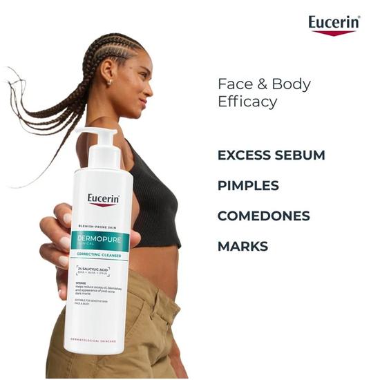 Eucerin Dermopure Clinical Correcting Cleanser 400ml