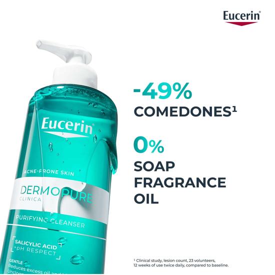 Eucerin DermoPure Clinical Gentle Purifying Cleansing Gel 400ml