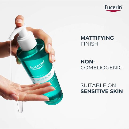 Eucerin DermoPure Clinical Gentle Purifying Cleansing Gel 400ml