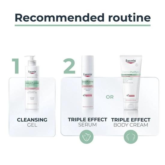 Eucerin DermoPurifyer Triple Effect Cleansing Gel 150ml