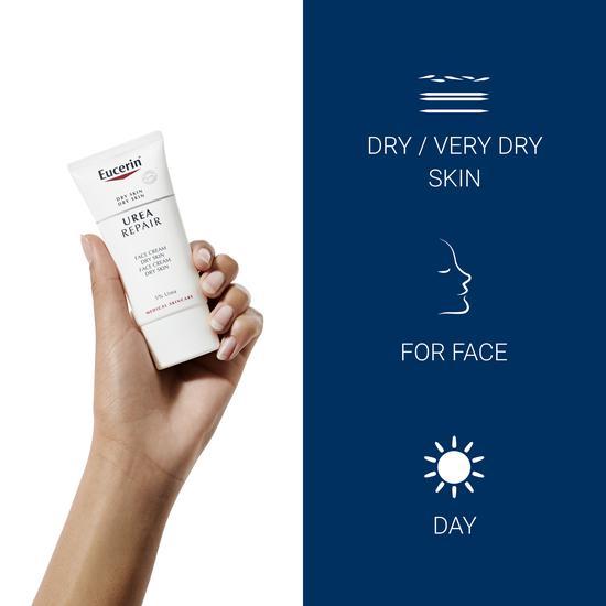 Eucerin Dry Skin Replenishing Face Cream 5% Urea 50ml