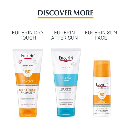 Eucerin Sensitive Protect Dry Touch Sun Gel Cream Ultra Light SPF 50+ 200ml