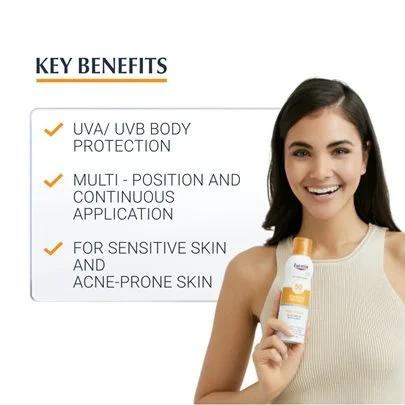 Eucerin Sensitive Protect Sun Spray Transparent SPF 50 200ml