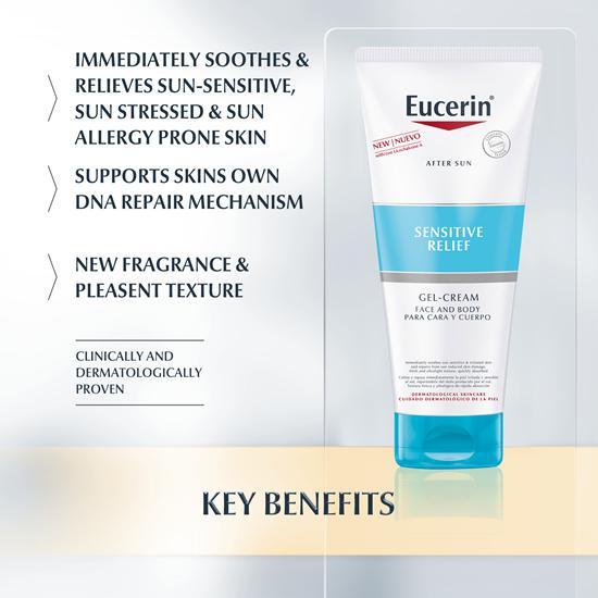 Eucerin Sensitive Relief Aftersun Cream Gel 200ml