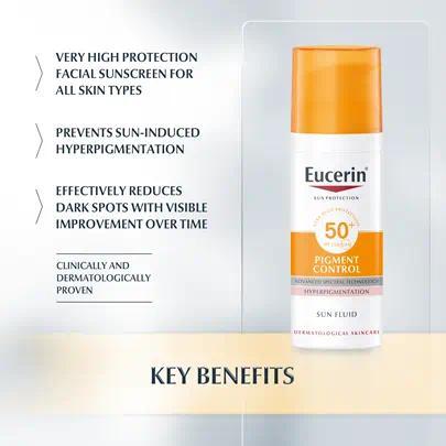 Eucerin Sun Face Pigment Control SPF 50+ 50ml