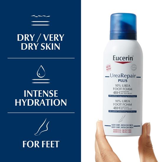 Eucerin Urea Repair Plus 10% Urea Foot Foam 150ml