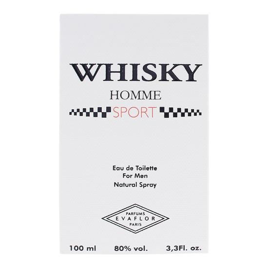 Evaflor Whisky Homme Sport Eau De Toilette For Him 100ml