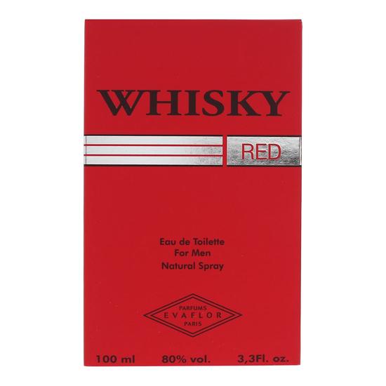 Evaflor Whisky Red Eau De Toilette For Him 100ml