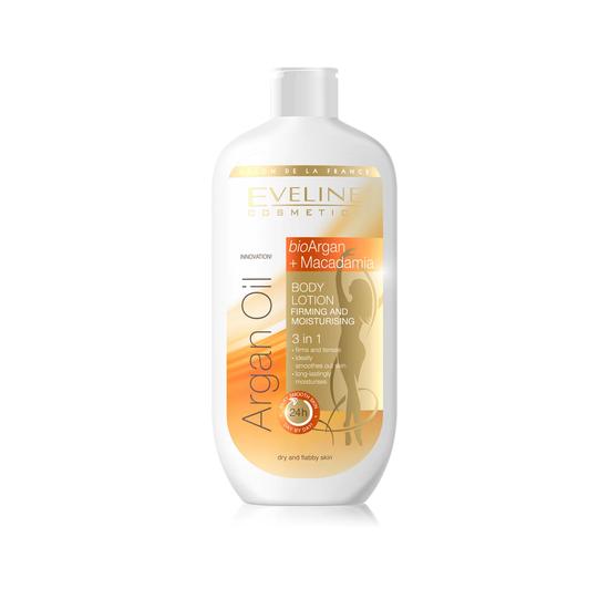 Eveline Argan Oil 3 In 1 Firming Moisturising Body Lotion 350ml
