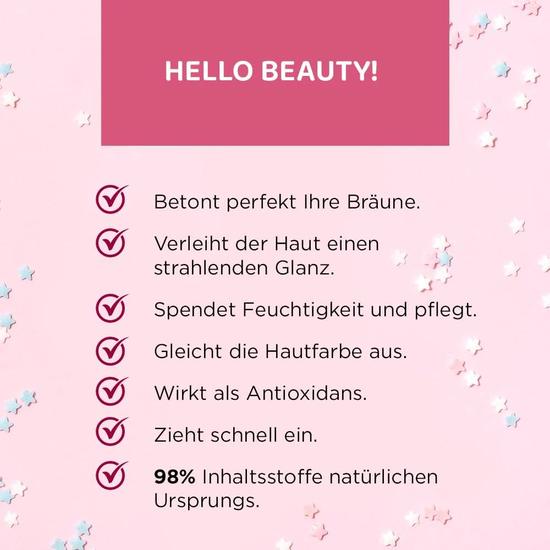 Eveline Beauty Glow Sunshine Ready Illuminating Smoothing Body Lotion 350ml