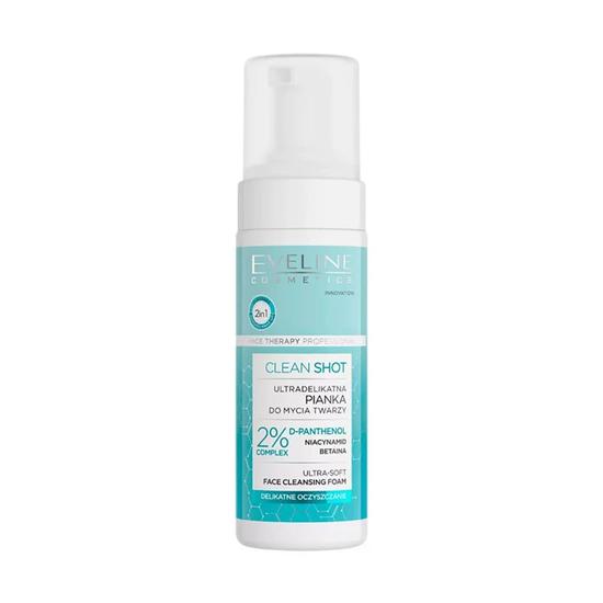 Eveline Clean Shot Ultra Soft Face Cleansing Foam 150ml