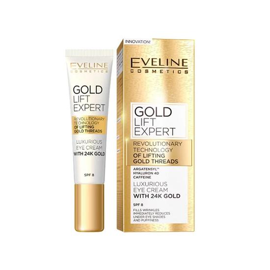 Eveline Gold Lift Expert 24k Gold Luxurious Eye Cream 15ml