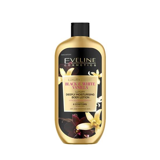 Eveline Luxury Expert Black & White Vanilla Luxury Deeply Moisturising Body Lotion 350ml