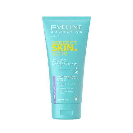 Eveline Perfect Skin Acne Deeply Purifying Face Cleansing Gel 150ml
