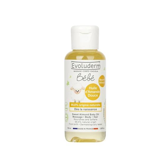 Evoluderm Bebe Sweet Almond Baby Oil 100ml