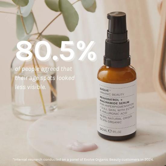 Evolve Beauty Resveratrol + Niacinamide Serum 30ml