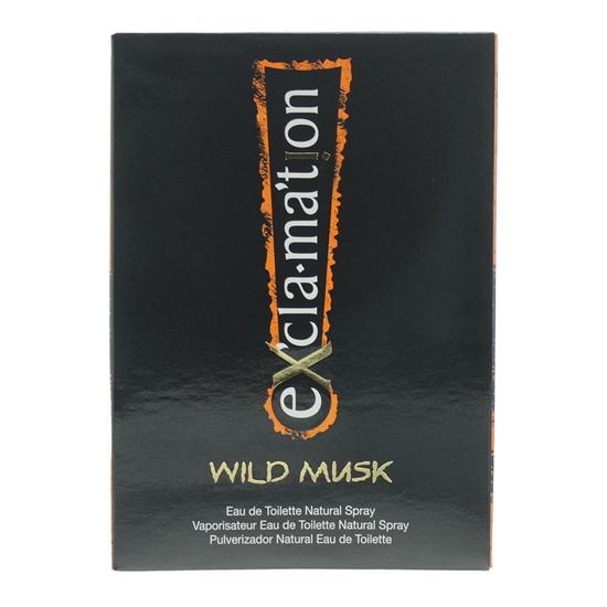 Exclamation Wild Musk Eau De Toilette 100ml