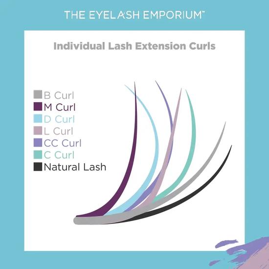 Eyelash Emporium The Eyelash Emporium Full Screen Lashes L Curl 0.07mm Mixed Lengths