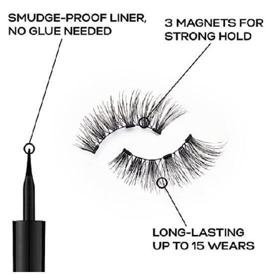 Eylure ProMagnetic Lash Kit Faux Mink Flares