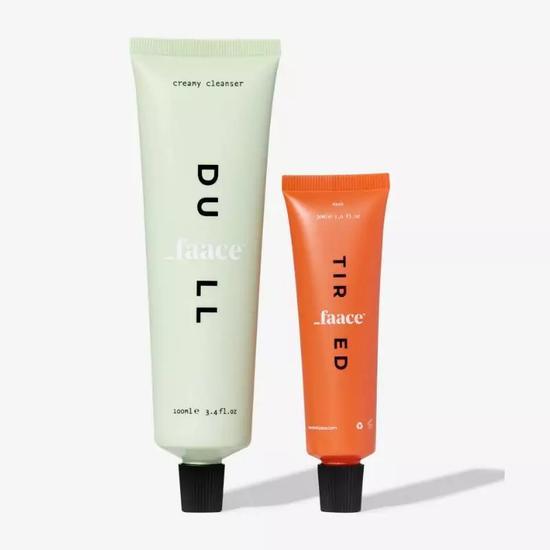 Faace The Morning After The Night Before Kit 100ml Tired Face & 100ml Dull Cleanser