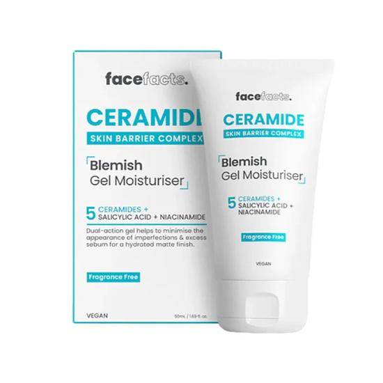 Face Facts Ceramide Skin Barrier Complex Blemish Gel Moisturiser 50ml